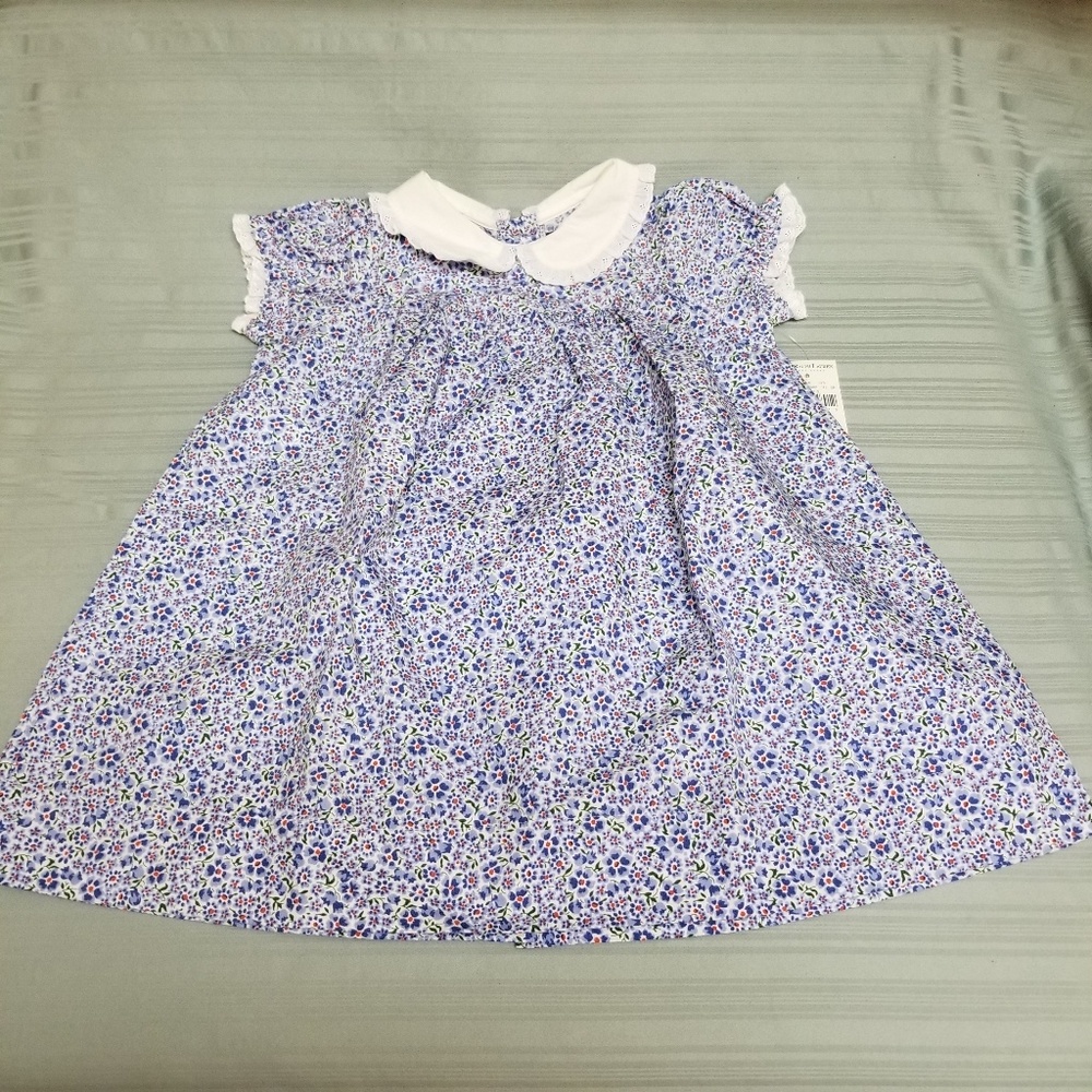 🆕 Ralph Lauren Baby 2 Piece Floral Dress 18 mons